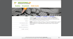 Desktop Screenshot of krzyzowki.eu